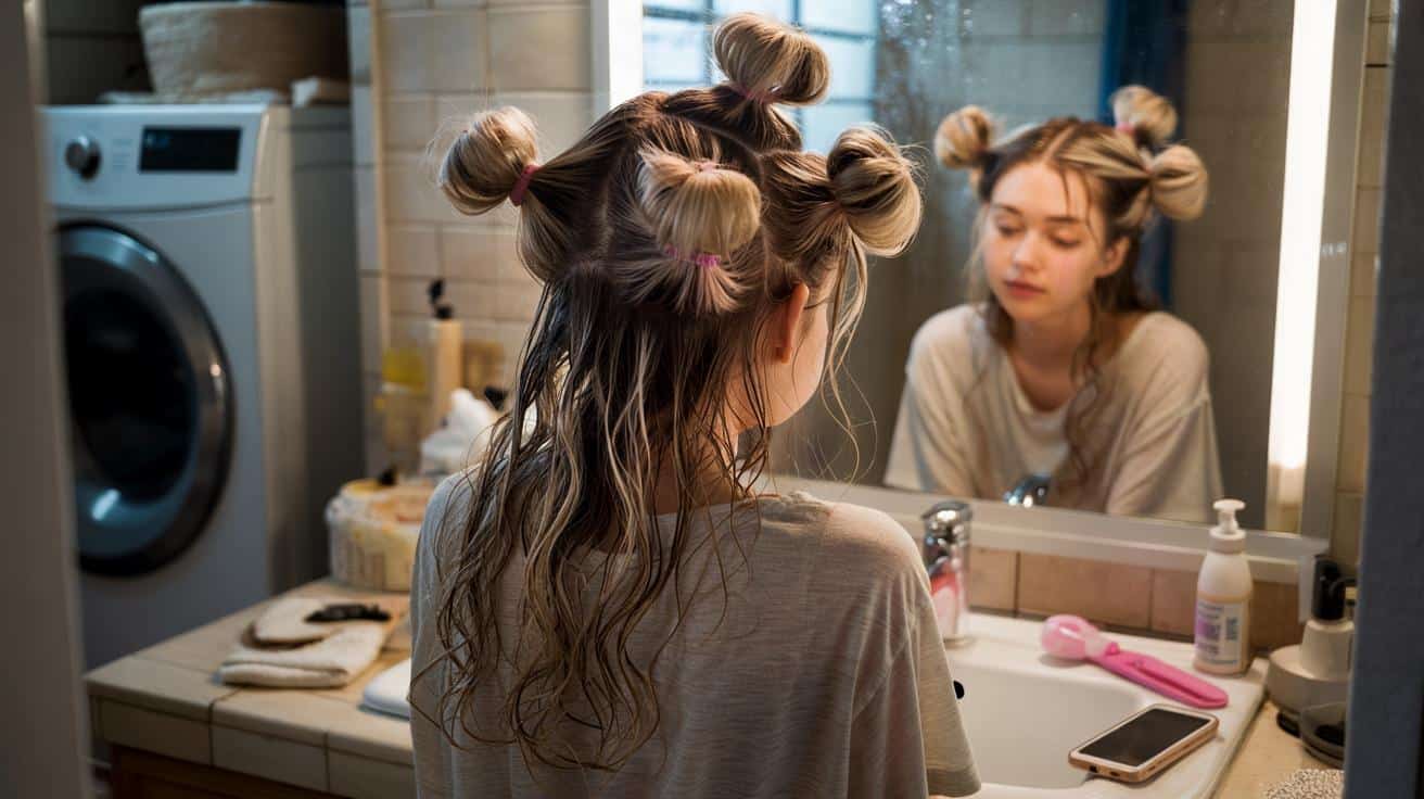 Jak ułożyć fale beachwave w domu bez lokówki i bez pianki — metoda na mokre włosy