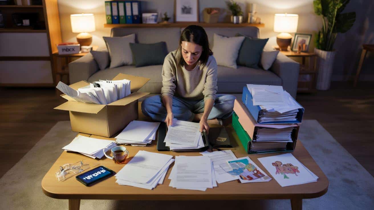 Jak uporządkować dokumenty w domu w jeden wieczór