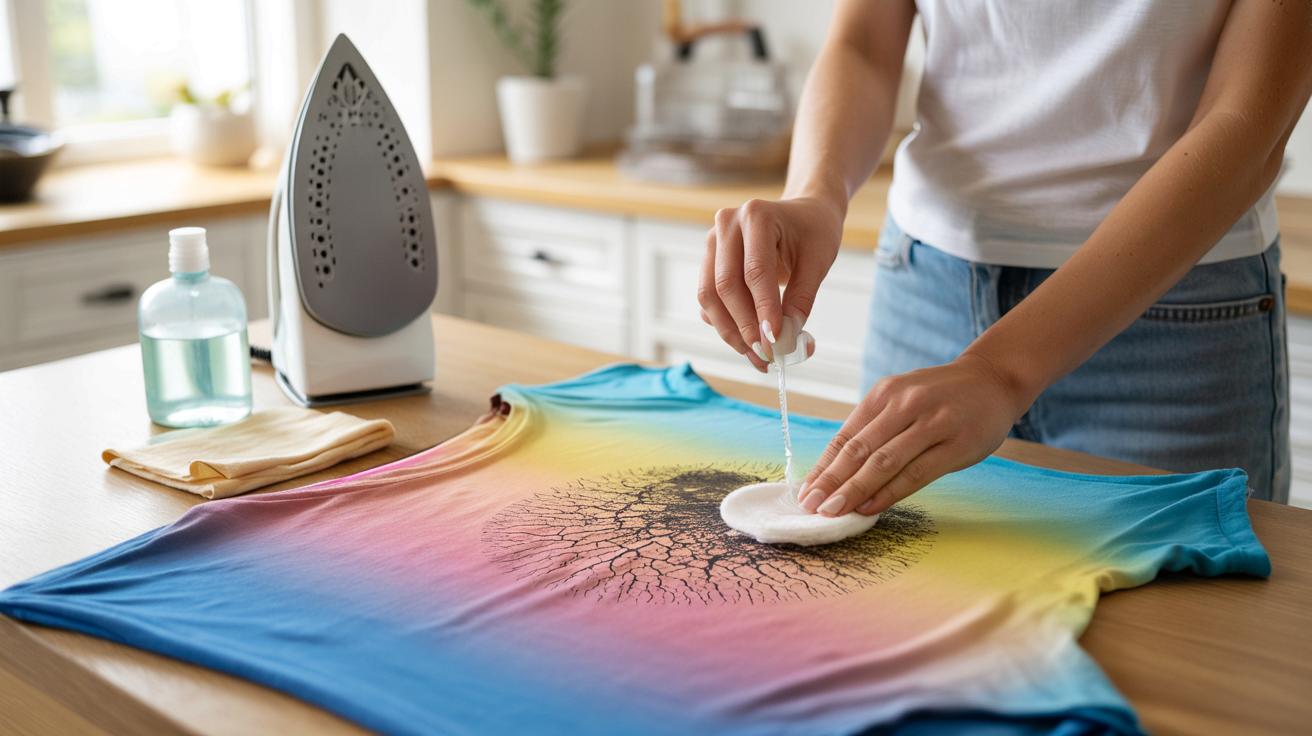 Jak uratować popękany nadruk na koszulce zwykłym kosmetykiem z łazienki