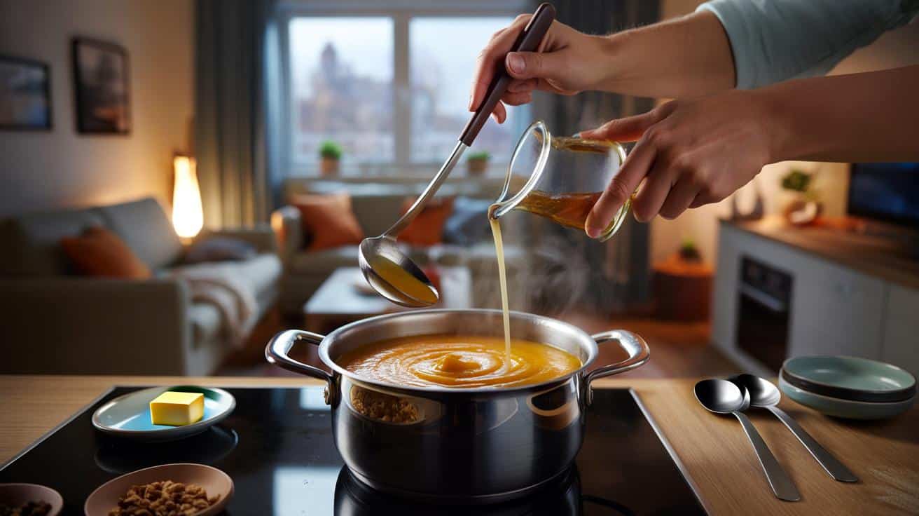 Jak uratować za gęstą zupę krem w 30 sekund