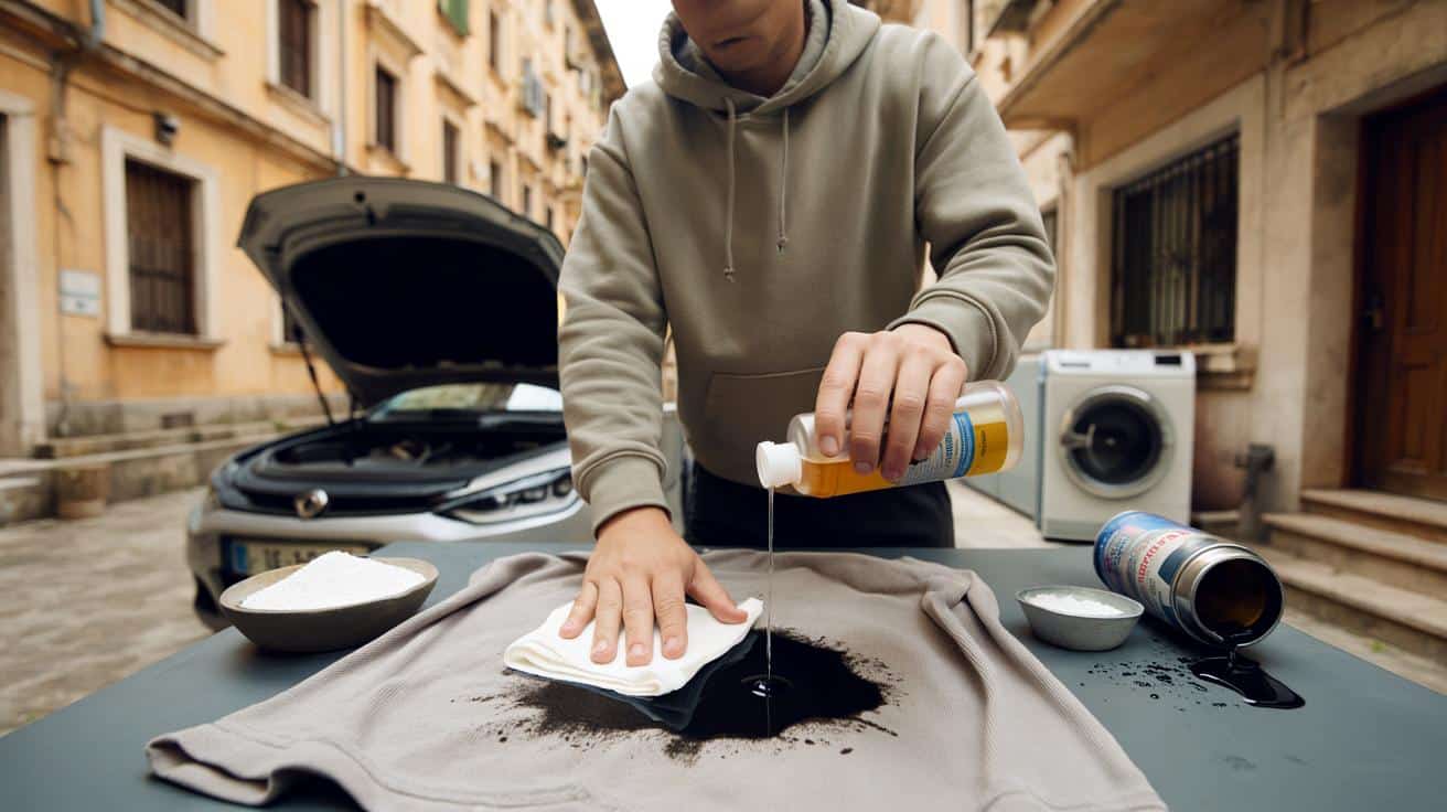 Jak usunąć plamy z oleju silnikowego z odzieży gdy nikt nie wierzy że to możliwe