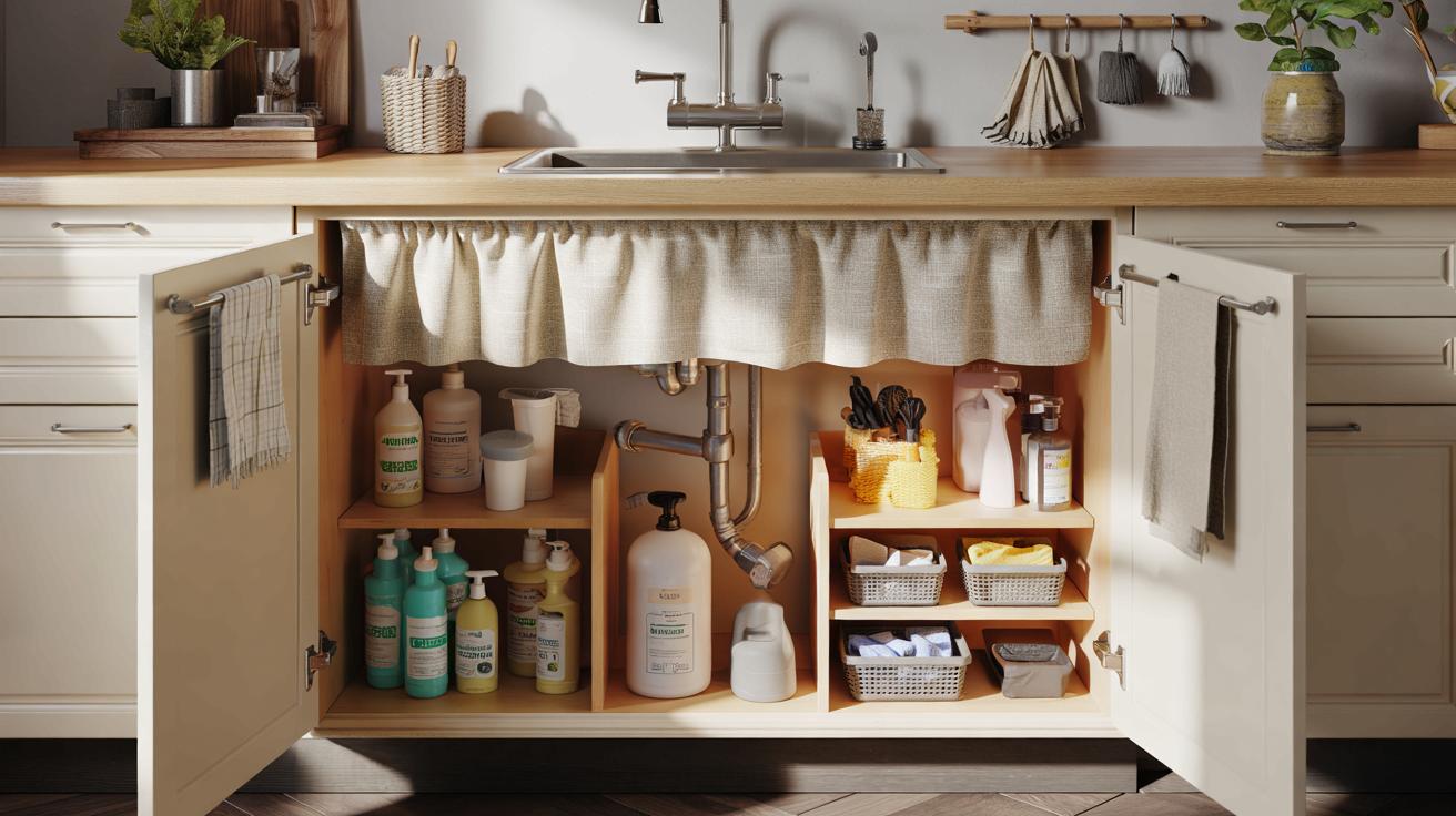 Jak w 2026 sprytnie ogarnąć bałagan pod zlewem dzięki jednemu trikowi