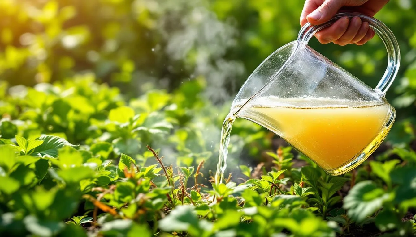 Jak woda po gotowaniu ziemniaków skutecznie zwalcza chwasty w ogrodzie