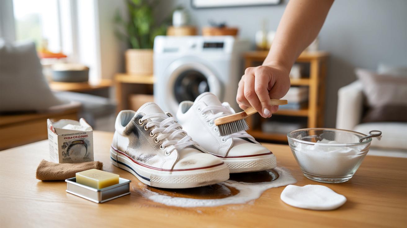 Jak wybielić białe sneakersy lepiej niż w pralce: tani domowy trik