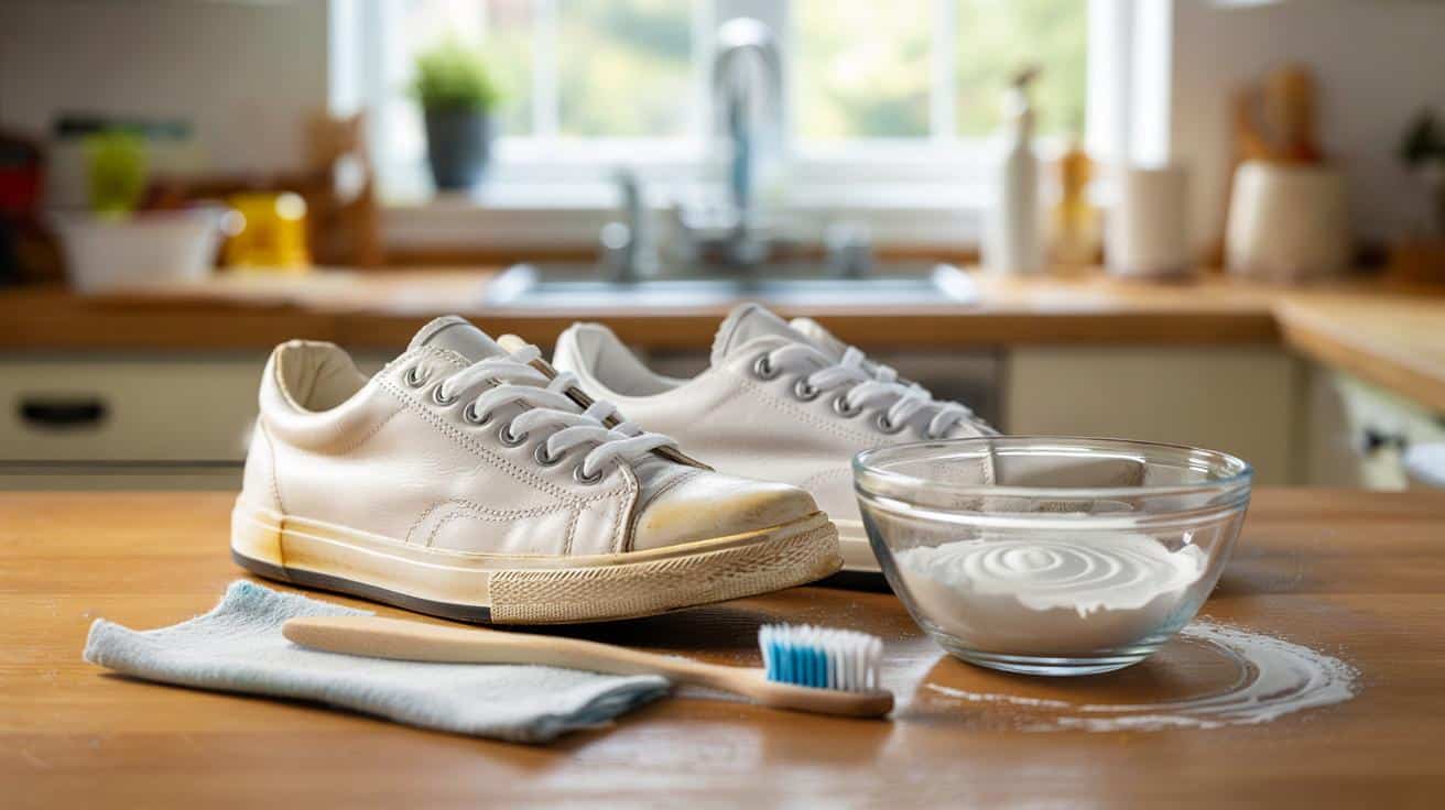 Jak wybielić białe sneakersy lepiej niż w pralce: prosty trik z kuchni