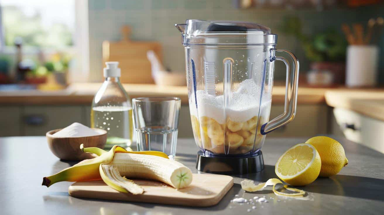 Jak wyczyścić blender po miksowaniu bananów bez zostawiania zapachu
