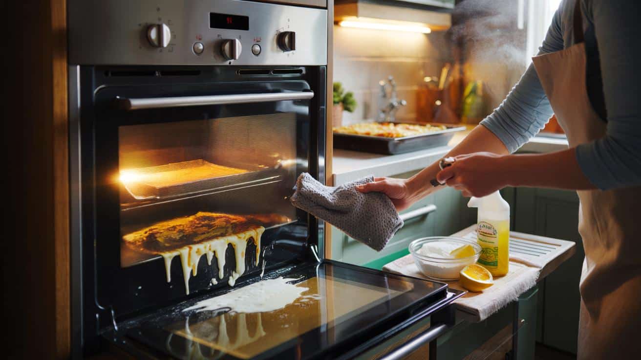 Jak szybko wyczyścić piekarnik po pieczeniu bez długiego szorowania