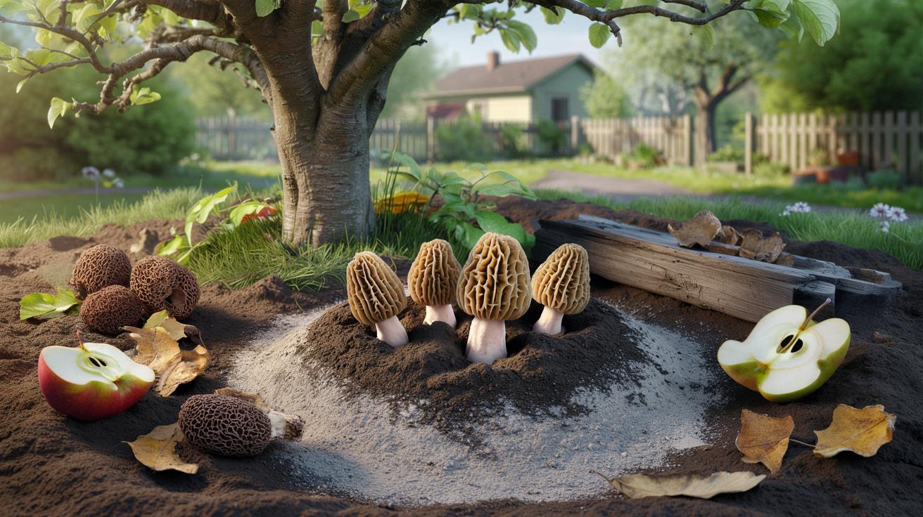 Jak wyhodować smaczne smardze w ogrodzie z domowych odpadków