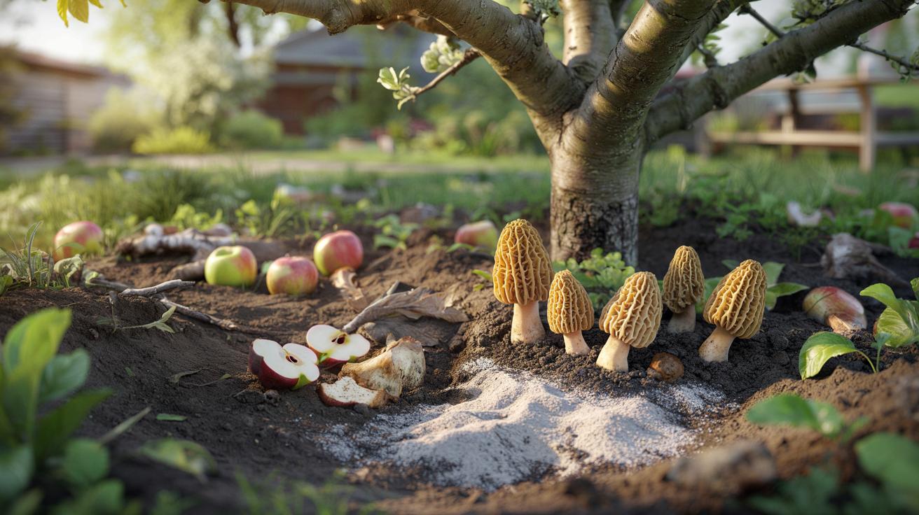 Jak wyhodować smardze w ogrodzie dzięki jednemu domowemu odpadkowi