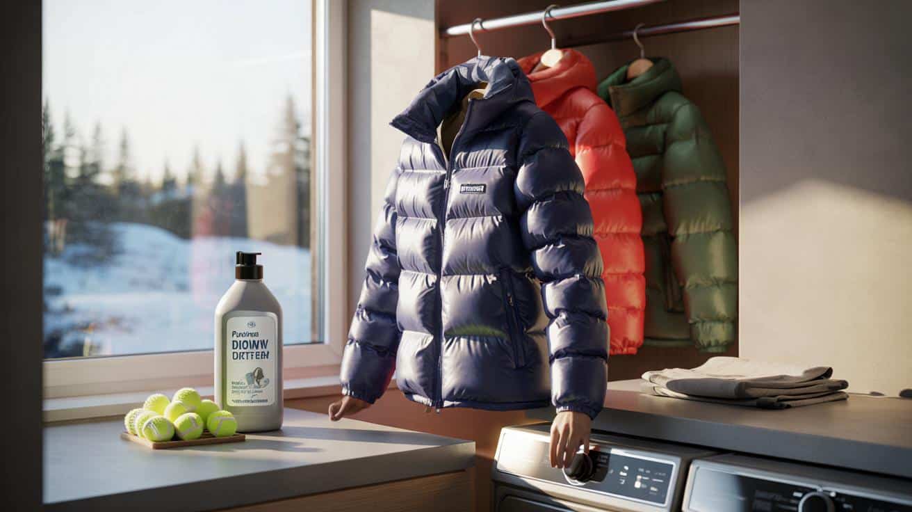 Jak wyprać kurtkę puchową po sezonie żeby była gotowa na kolejną zimę