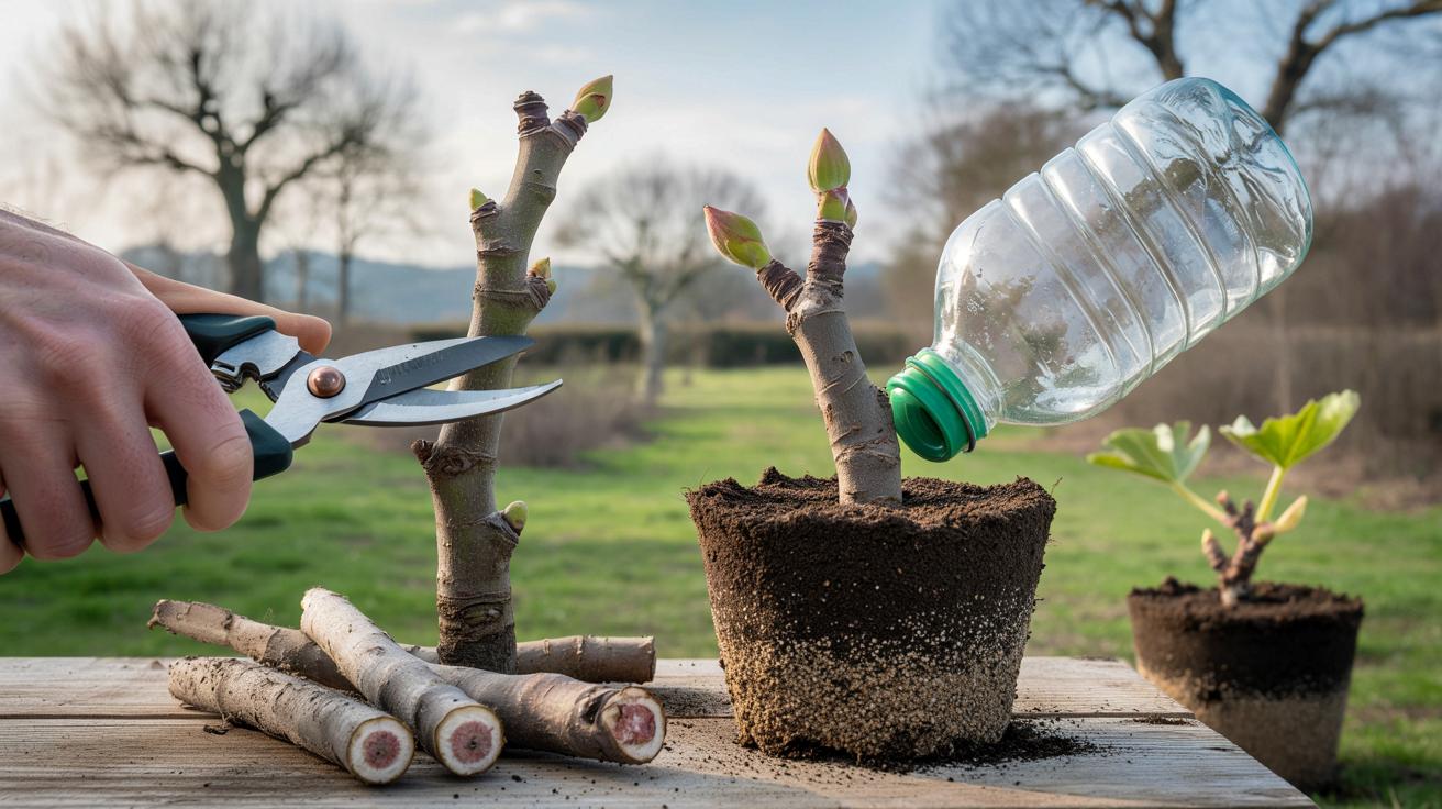 Jak z jednego drzewa figowego zrobić drugie za darmo na koniec zimy