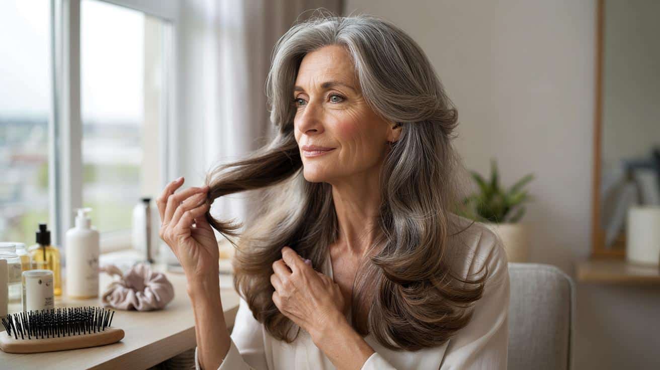 Jak zachować długie włosy po 45-tce żeby wyglądały zdrowo a nie zmęczone