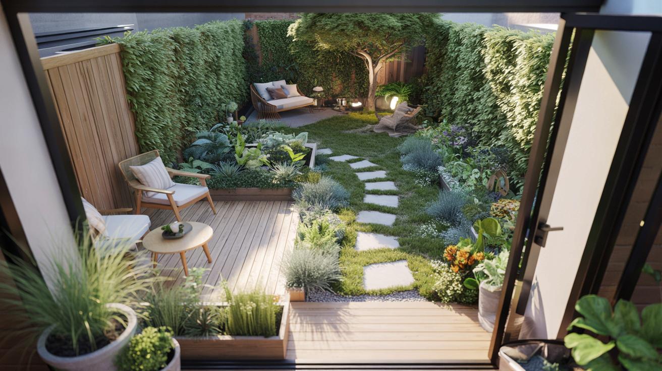 Jak zaprojektować mały ogród tak, żeby wyglądał dwa razy większy