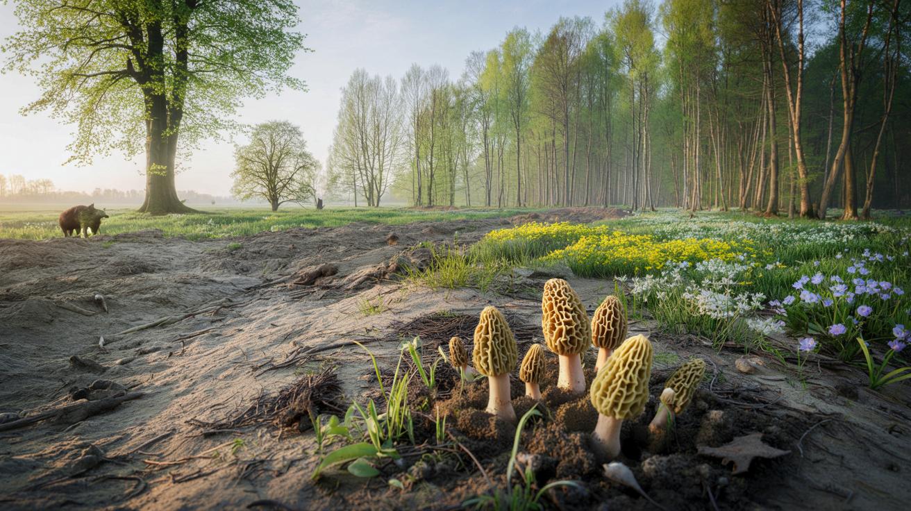 Jak znaleźć swoje pierwsze miejsce na smardze już w marcu