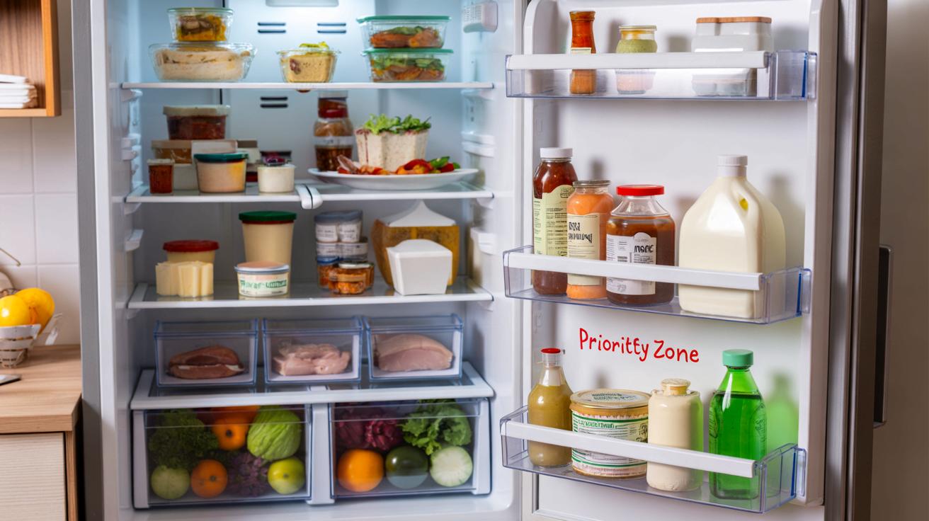 Jak zorganizować lodówkę tak żeby marnować o połowę mniej jedzenia
