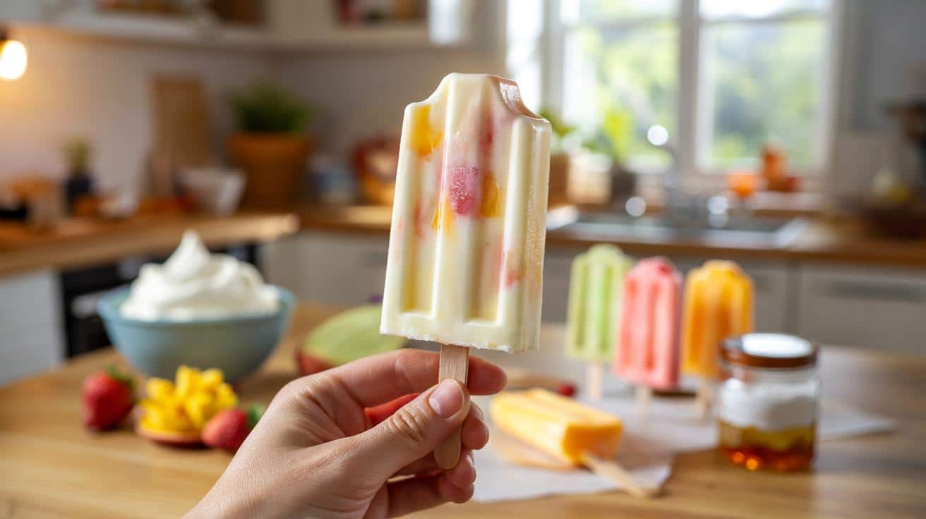 Jak zrobić domowe lody na patyku bez maszyny, które są kremowe i bez kryształków lodu