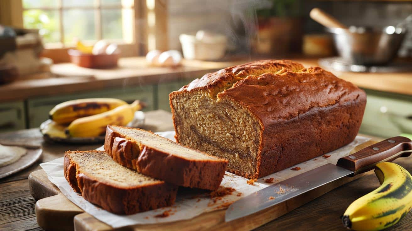 Jak zrobić domowy chleb bananowy, który wychodzi wilgotny i nie kruszy się przy krojeniu