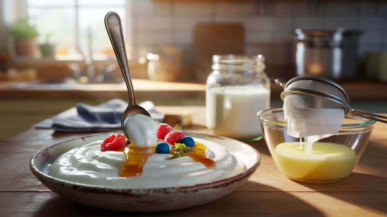 Jak zrobić domowy jogurt grecki gęstszy niż ze sklepu — przepis bez specjalnych urządzeń