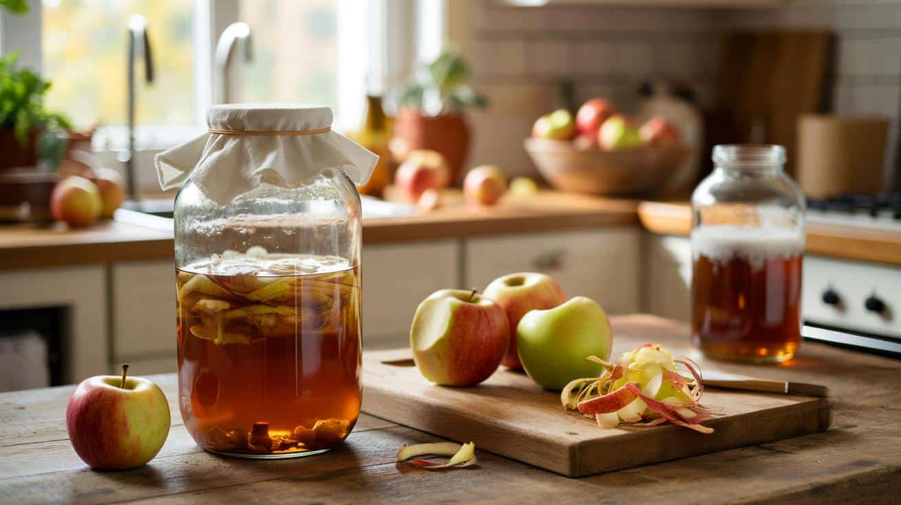 Jak zrobić domowy ocet jabłkowy krok po kroku — tańszy, zdrowszy i bez konserwantów