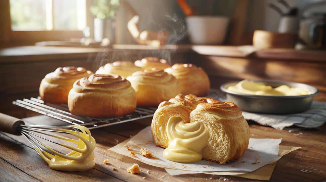 Jak zrobić drożdżówkę z budyniem, która jest puszysta jak chmurka — przepis krok po kroku