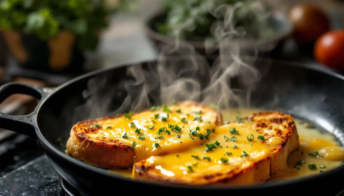 Jak zrobić ekspresowy tost raclette na patelni w 10 minut z 3 składników