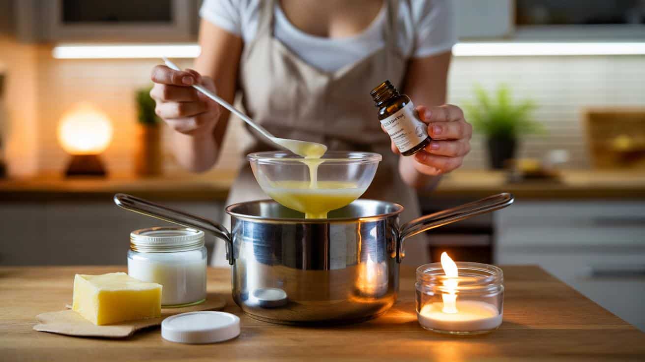 Jak zrobić naturalny krem do twarzy z oleju kokosowego i wosku pszczelego w 15 minut