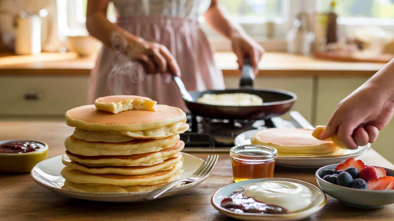 Jak zrobić puszyste placuszki śniadaniowe które znikają ze stołu w kilka minut