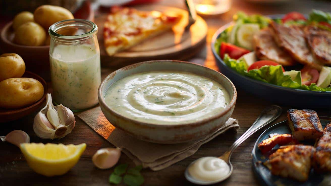 Jak zrobić szybki sos czosnkowy który pasuje do wielu potraw