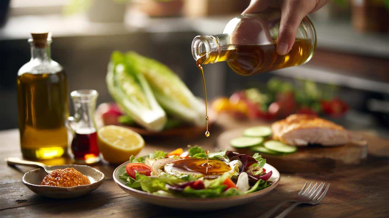 Jak zrobić szybki sos sałatkowy z trzech składników który pasuje do wielu potraw