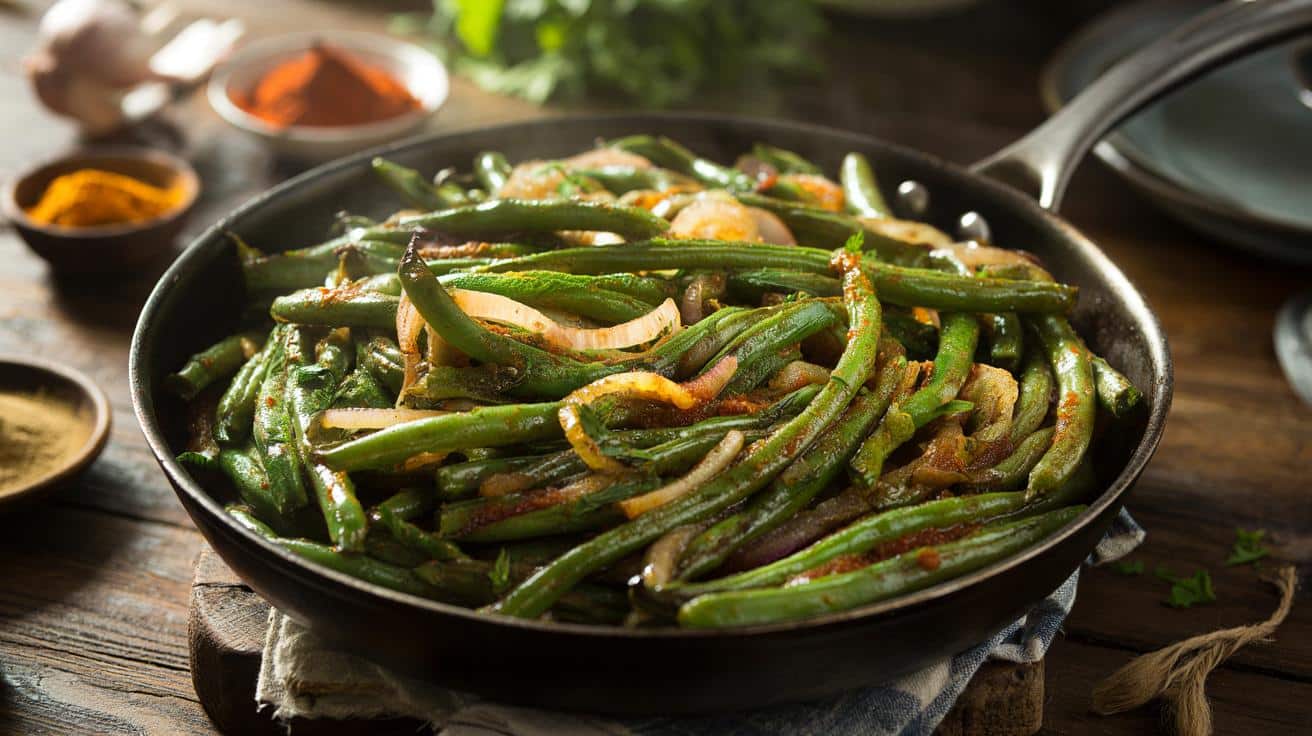 Jak zrobić zieloną fasolkę, żeby wreszcie miała smak: trik z patelnią