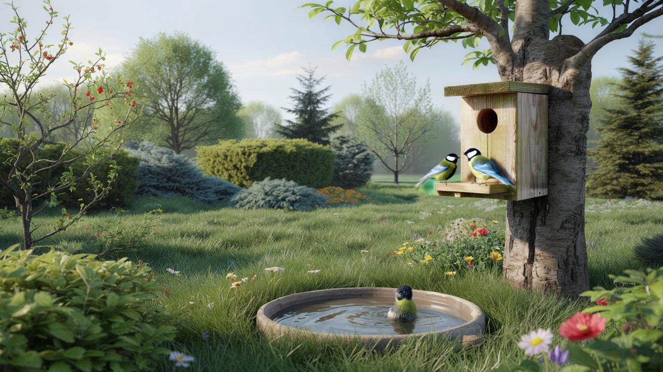 Jak zwabić sikory do ogrodu na wiosnę: trik ornitologów działa zaskakująco szybko