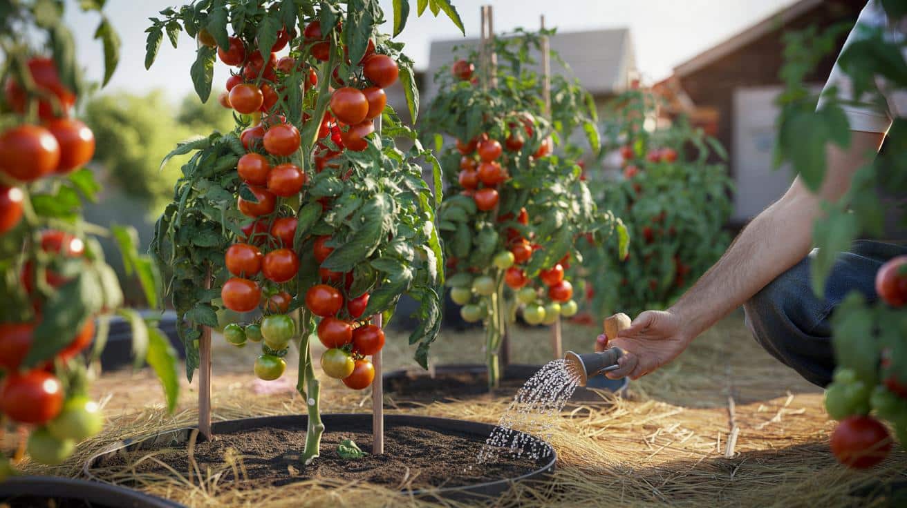 Jak zwiększyć plony pomidorów o połowę bez większego nakładu pracy