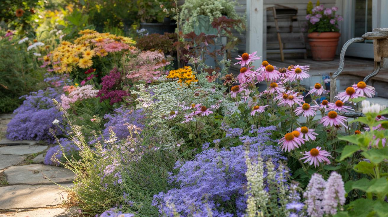 Jakie byliny kwitną od czerwca do października non stop