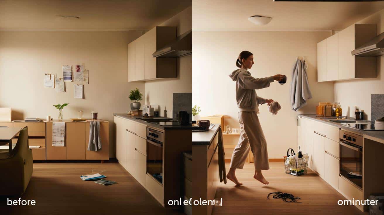 Japońska zasada 60 sekund: tydzień, który ogarnia domowy chaos