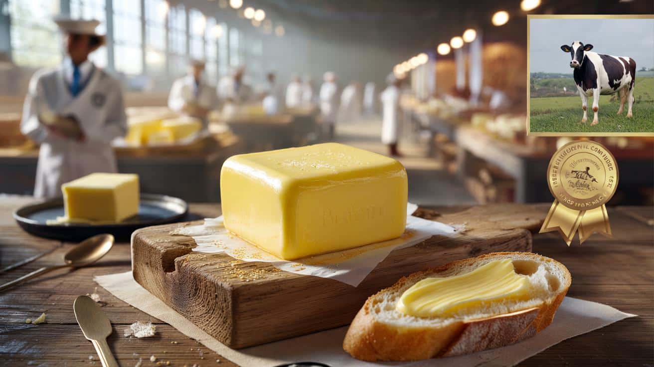 Jeden kostka masła podbiła paryski salon rolniczy. Czy to nowe masło-ideał?