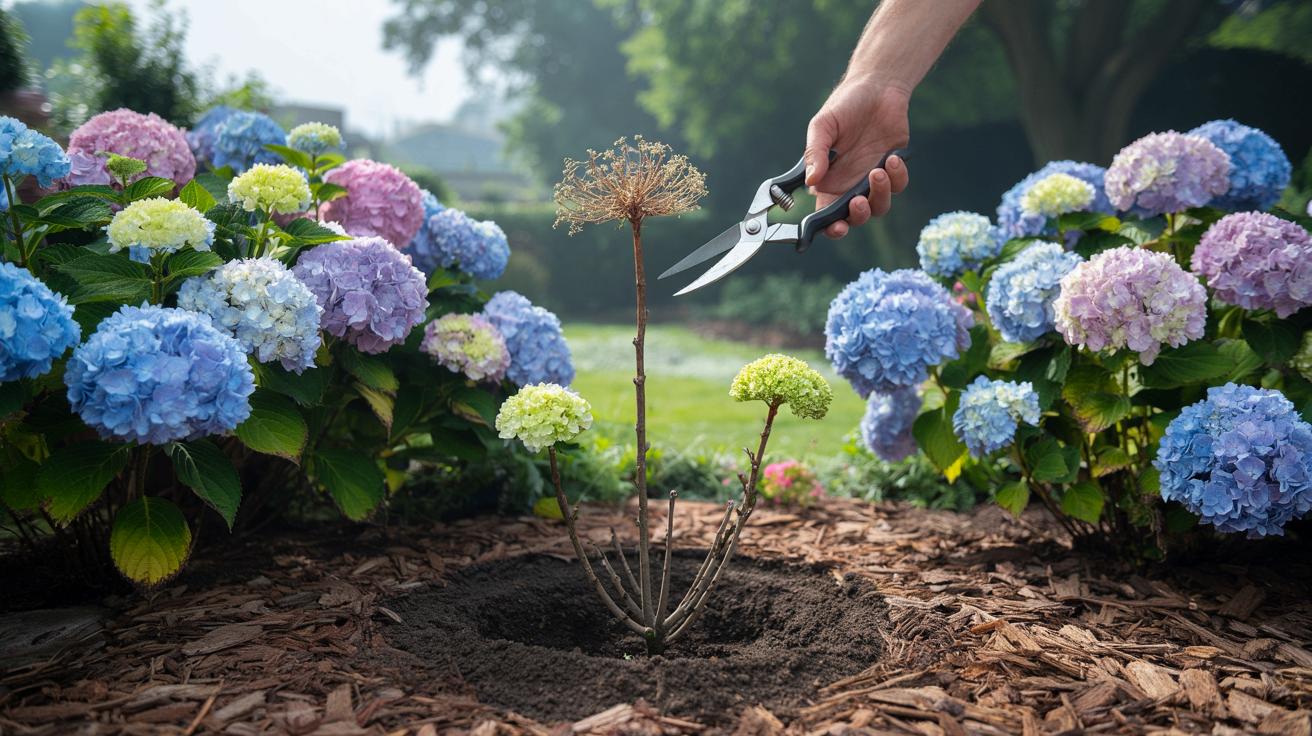 Jeden mały marcowy trik Monty’ego Dona na spektakularne hortensje latem