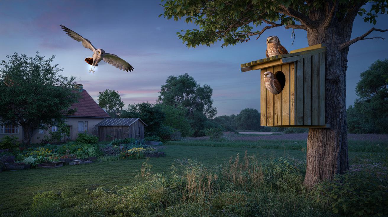 Jeden prosty trik, który pomoże sowom przetrwać w twoim ogrodzie