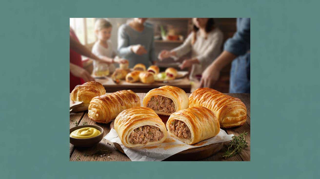 Jeden trik w roladkach z ciasta francuskiego. Znikają z talerza w 10 minut