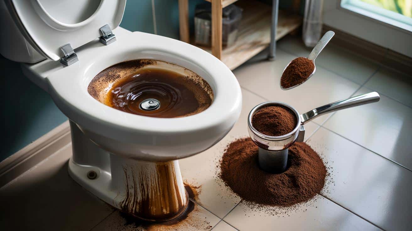 Jedna łyżeczka fusów po kawie w toalecie: hit z TikToka czy prosty przepis na awarię?