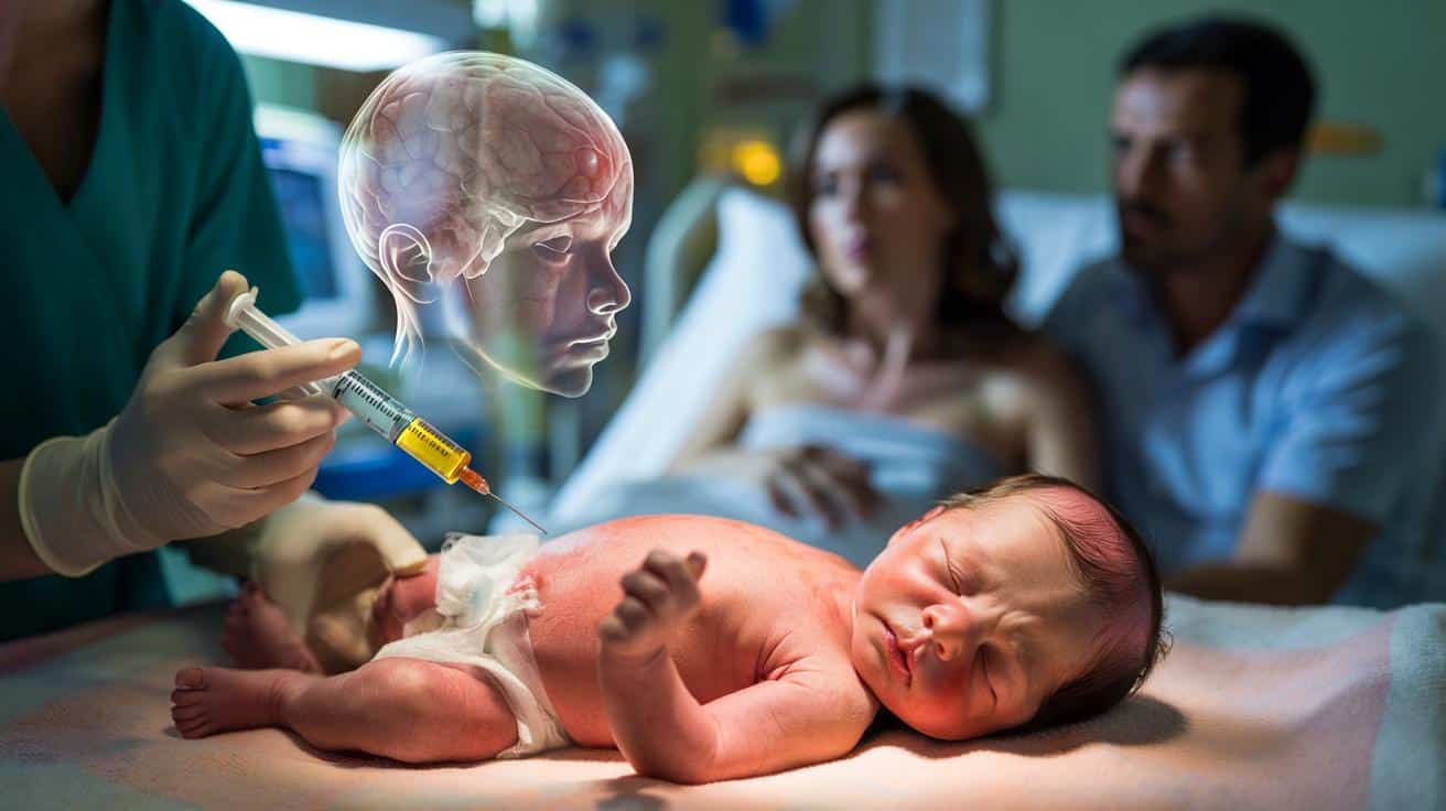 Jedna odmówiona zastrzyk po porodzie. Ryzyko krwotoku w mózgu rośnie 81 razy