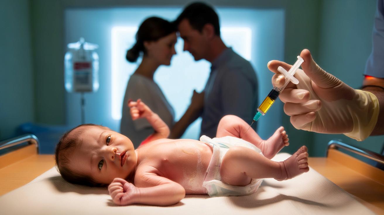 Jedna zastrzyk po porodzie ratuje mózg dziecka: odrzucenie zwiększa ryzyko 81 razy