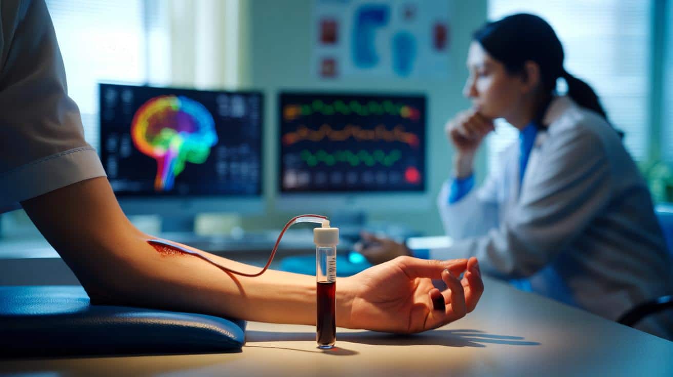 Jedno pobranie krwi, które może odmienić leczenie lęku i depresji