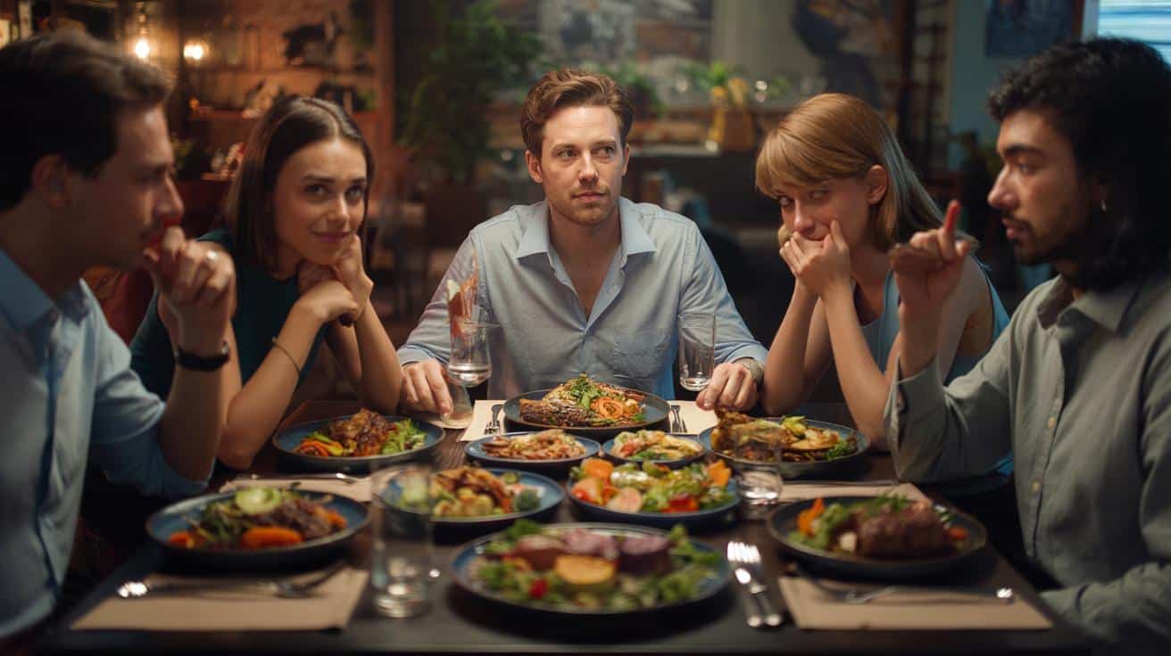 Jedno zdanie o wegetarianizmie, które zamraża stół, ale ratuje kolację