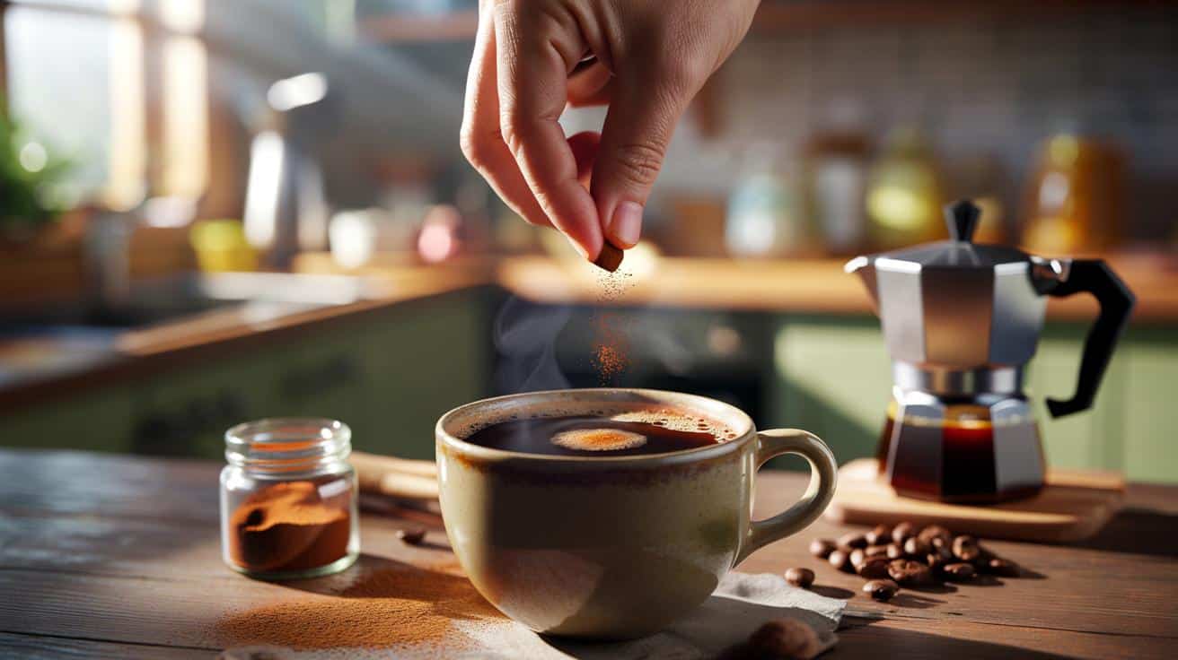 Jeśli twoja kawa jest zbyt gorzka, spróbuj tej metody z jedną szczyptą przyprawy