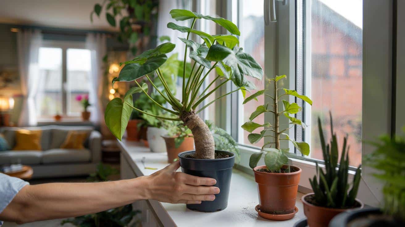 Jeśli twoje rośliny doniczkowe rosną krzywo, spróbuj tej prostej zmiany ustawienia