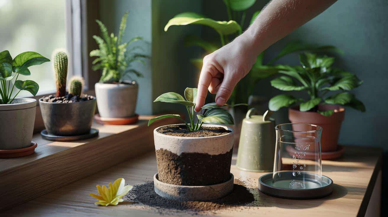 Jeśli twoje rośliny doniczkowe tracą liście, spróbuj tej zmiany w podlewaniu
