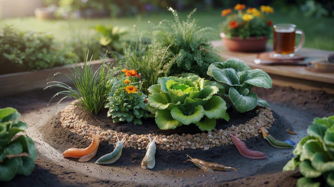 Jeśli twoje rośliny ogrodowe przyciągają ślimaki, spróbuj tej naturalnej bariery
