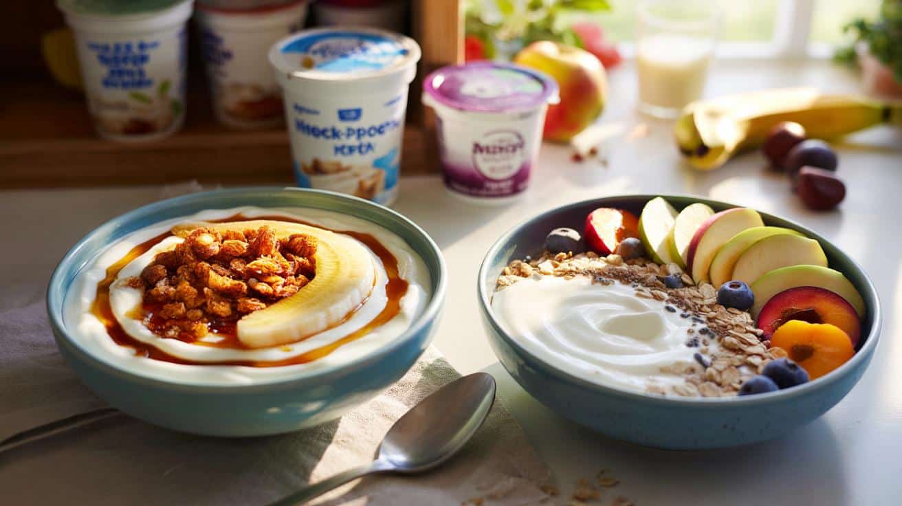 Jogurt grecki z bananem na śniadanie? Eksperci studzą zachwyty