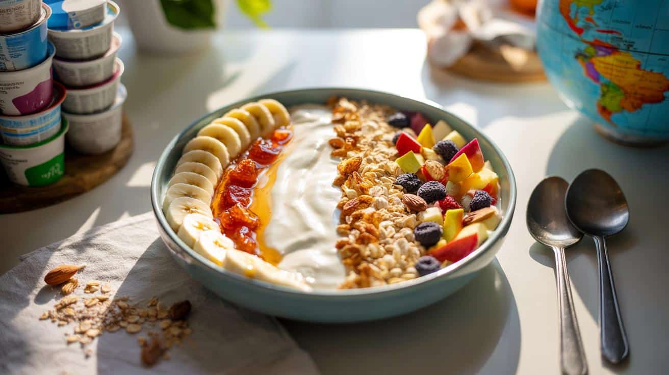 Jogurt typu greckiego z bananem na śniadanie? Dietetycy studzą zachwyt