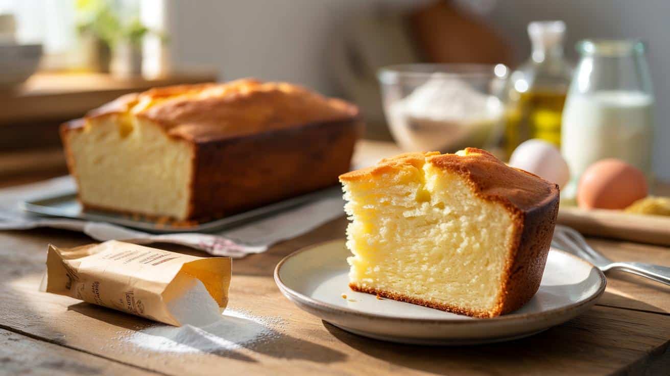 Jogurtowe ciasto jak z cukierni: jeden saszetkowy trik na długotrwałą miękkość